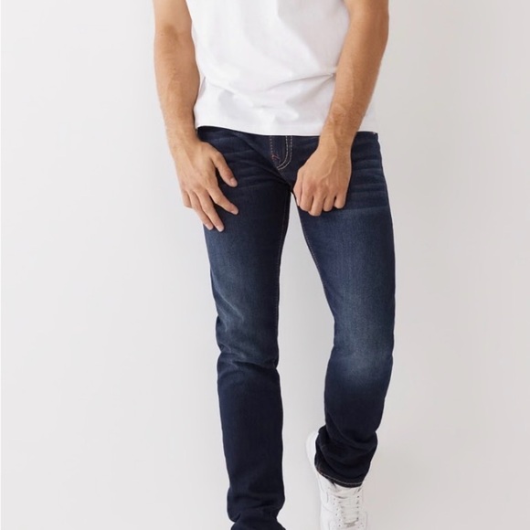 True Religion Dark Blue Bootcut Jeans - Picture 8 of 10